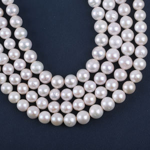 הסיטונאי של 11-13 מ "מ עגולה לבן-גדילי מים מתוקים טבעיים - Product Image 5