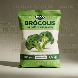 Bolsas de Plástico Compuestas para Envasado de Alimentos Congelados Termoselladas Personalizadas al por Mayor, Aptas para Carne Congelada, Verduras Congeladas y <span class=keywords><strong>Queso</strong></span> - Product Image 1