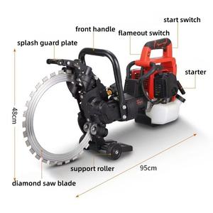 Nouvelle conception de scie à béton portative, machine de découpe de béton à essence, scie annulaire pour la découpe du béton - Product Image 5
