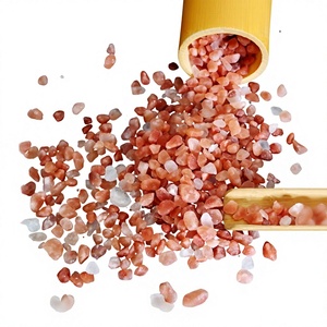 Sal de Roca Natural del Himalaya, Color Rosa Oscuro, Comestible, Sin Refinar, Sólida, Granulada, Premium, para Cocina y Uso en la Mesa, Bolsas de 25 kg - Product Image 1