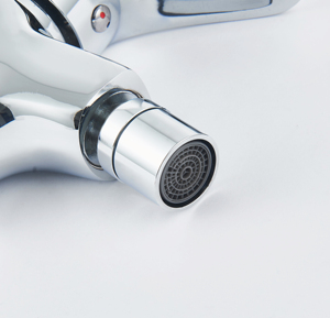 Robinet Mitigeur Bidet Monotrou en Céramique Style Moderne pour Salle <span class=keywords><strong>de</strong></span> Bain, <span class=keywords><strong>Eau</strong></span> Chaude/Froide, pour Siège <span class=keywords><strong>de</strong></span> <span class=keywords><strong>Toilette</strong></span> et Utilisation en Salon, en Laiton - Product Image 3