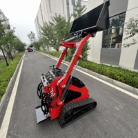 Mini-chargeuse compacte sur roues avec tarière pour projets agricoles – Fabricant d'origine