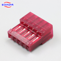 Boîtier SCONDAR 2,54 mm sans bride compatible avec le connecteur TE MTA-100 3 640440 2 3 4 5 6 7 8 9 10 11 12 13 14 15 16 17 18
