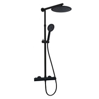 Vente directe usine – Accessoires de douche de haute qualité – Pommeau de douche rond effet pluie en acier inoxydable certifié Watermark