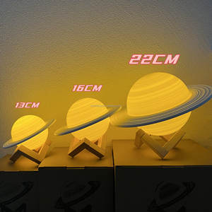 Saturne Night Light Télécommande Induction Starry <span class=keywords><strong>Sky</strong></span> Planet lampe au clair de lune - Product Image 3