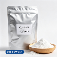 Poudre DTF super douce 80-200µm pour impression, adhésif thermofusible en polyuréthane TPU, poudre de transfert blanche, emballage de 1kg à 20kg