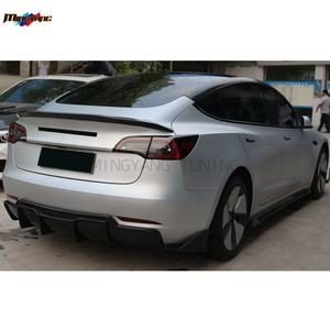 ชุดแต่งกันชนหน้ารถยนต์<span class=keywords><strong>ราคา</strong></span>ส่ง สำหรับ <span class=keywords><strong>Tesla</strong></span> <span class=keywords><strong>Model</strong></span> <span class=keywords><strong>3</strong></span> ปี 2021-2024 อัพเกรดชุดแต่ง V Design - Product Image 5