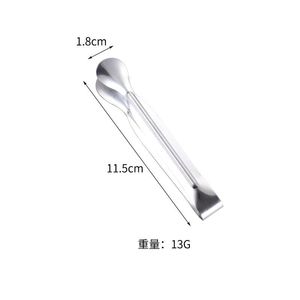 Stainless Steel Sugar Tongs 11.5cm Ice Cube <b>Pliers</b> Food Safe Party Use - Product Image 1