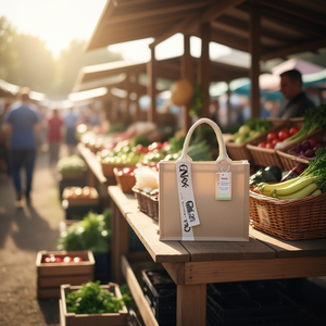 Borsa in Tessuto Multiuso Ilan 27x31x16 Cm, Shopper Riutilizzabile - Product Image 3