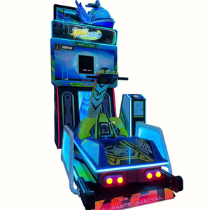 Usine en gros Super <span class=keywords><strong>Surfer</strong></span> voiture Arcade Game Machine simulateur de course de surf à jetons 1 an de garantie plastique espagnol - Product Image 4
