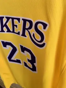 Großhandel Los Angeles Laker Basketballtrikot #James 23 Herren Shorts Original hohe Qualität neu heißgekleidet Nbaing Jerseys Herren