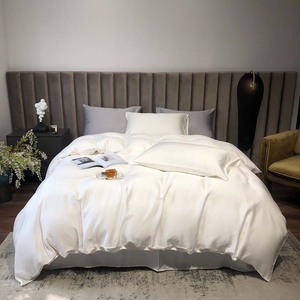 चांदी आयनों फाइबर संचार विरोधी बैक्टीरियल नरम बांस बिस्तर शीट सेट - Product Image 5