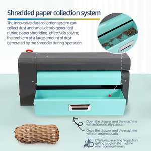 350 mm Aircosan fábrica profesional usada Mini trituradora de cartón corrugado embalaje de papel reemplazo de la máquina de envoltura de burbujas - Product Image 2