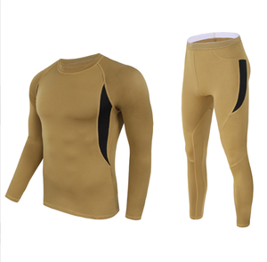 HBU01 Sous-vêtements thermiques pour hommes, longs caleçons de sport, couche de base, équipement d'hiver, combinaisons de compression pour le ski et la course à pied - Product Image 5