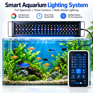 Kit de <span class=keywords><strong>Luz</strong></span> <span class=keywords><strong>LED</strong></span> para <span class=keywords><strong>Acuario</strong></span> OEM ODM con Controlador, Firmware Personalizado, Interfaz de Usuario y Opciones de Marca Privada - Product Image 1