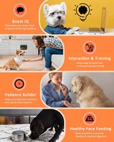 Jouet distributeur de friandises interactif pour chien, puzzle pour chien lent mangeur, jouet pour chien lent mangeur en forme de canard 2 en 1