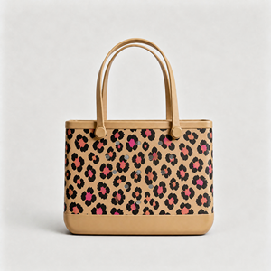 Custom Printing Durable Lightweight EVA Tote Bag Waterproof Beach Bag Full Pattern Logo <b>Large</b> Capacity OEM Wholesale Shopping - Product Image 5