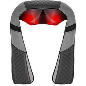 Masajeador Shiatsu para Espalda, Hombros y Cuello con Calor, Amasamiento Profundo de Tejidos, Almohada de Masaje, Masajeador Eléctrico de Espalda para Relajación Corporal Completa - Product Image 4