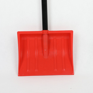 Pelle à neige extensible en plastique à manche en bois, long manche (100-120cm), lames noires/marron clair, vente en gros - Product Image 3