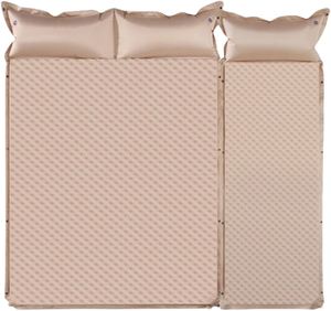 Outdoor <b>Large</b> Valve <b>Inflatable</b> Mattress Connectable Sponge Insulated Sleeping Pad for Camping - Product Image 3