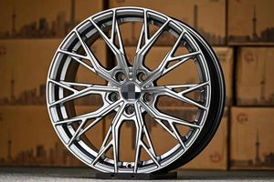 Jantes en alliage de rechange YXQ 18 19 20 pouces A356 matériel 5*108 5*112 5*114.3 5*120 PCD jantes chromées noires Test d'impact en aluminium - Product Image 4