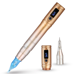 Máy Xăm Hình Không Dây Chuyên Nghiệp Mới Màn Hình <span class=keywords><strong>LED</strong></span> Với 2 Đầu Mực Để Trang Điểm Vĩnh Viễn Và Xăm Hình - Product Image 2