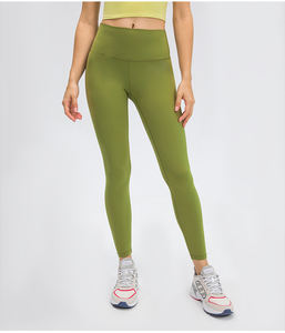 Pantalones de Yoga de cintura alta de alta calidad para mujer, ropa de fitness y Yoga con bolsillo interior, mallas de yoga para mujer - Product Image 4