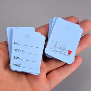 Etiqueta de Papel Ecológica <span class=keywords><strong>para</strong></span> <span class=keywords><strong>Ropa</strong></span>, Etiqueta de Cupón de Doble Cara Multicolor de 1.97*1.38 Pulgadas <span class=keywords><strong>para</strong></span> Tiendas, Venta al Por Mayor - Product Image 3