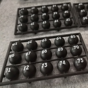 Jeu <span class=keywords><strong>de</strong></span> islamique <span class=keywords><strong>de</strong></span> luxe, 6 pouces, Cage avec fil métallique, 75 boules, 150 cartes - Product Image 6