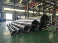 Moules de tuyauterie en fonte ductile haute précision et haute résistance sur mesure pour caniveaux résidentiels, en acier 21CrMo10, refroidis par eau