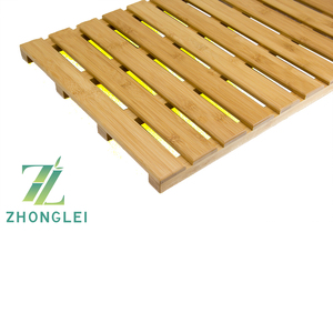 Manufacturer Bamboo <strong>Bath</strong> <strong>Mat</strong> Non Slip Bathroom Board <strong>Runner</strong> Natural Wood Slatted Shower <strong>Mat</strong> - Product Image 4