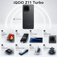 Nouveau Smartphone 5G Original IQOO Z11 Turbo Octa Core Double SIM 2026 avec Appareil Photo 200MP et Charge Rapide 100W VIVO iqoo z11 Turbo