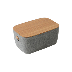 Hot Selling Clothes Compartment Storage Box PET felt Drawer Organizer Upgraded Wardrobe Clothes Organizer for Jeans