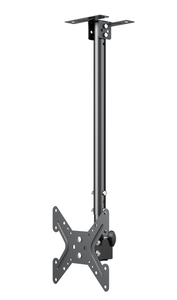 Support de télévision télescopique robuste et réglable en hauteur pour <span class=keywords><strong>plafond</strong></span>, idéal pour salles de classe, bars, cinémas maison, restaurants et salles de conférence - Product Image 4