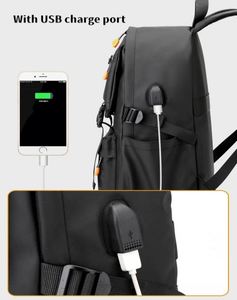 Custom Logo <b>Large</b> Capacity Travel Bag Fashionable Business Casual Travelling Laptop <b>Backpack</b> with USB Charging Port - Product Image 4