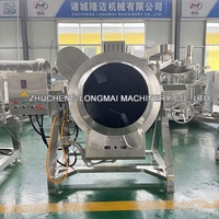 Robot de cuisson de légumes alimentaires industriels commerciaux pour la marmite de restaurant