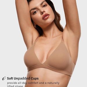 <span class=keywords><strong>Reggiseno</strong></span> da donna sottile, senza fili, non foderato, senza cuciture, traspirante, confortevole, sexy, a triangolo, <span class=keywords><strong>scollato</strong></span> - Product Image 3