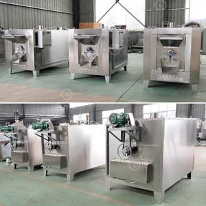 Horno Tostador de Nueces y Castañas Comercial Automático Multifunción a Gas y Eléctrico con Tambor Rotatorio para Semillas de Té - Product Image 2