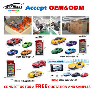 YZMODEL - Regalo Promocional, Coche de Carreras de Metal Fundido a Presión, Escala 1:64, Mini Vehículo de Aleación con Ruedas Libres, Juguetes para Niños - Product Image 6