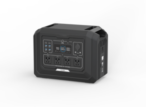 Station d'alimentation portable 2000W 1920Wh, générateur solaire MPPT, batterie LiFePO4, sortie AC à onde sinusoïdale pure pour le camping et les voyages - Product Image 1