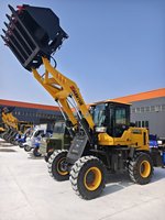Chargeuses sur pneus de petite taille de 3 tonnes, haute performance, prix fascinant, vente chaude, bonne qualité