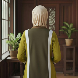 Kilang Jahit Pukal OEM Pukal Sudadera Deportiva Musulmana Labuh Precio Unitario al por Mayor Menutup Aurat Control de Calidad Consistente - Product Image 6