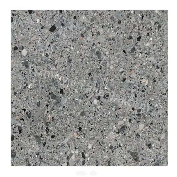 White Particle Stone Terrazzo Bodenfliesen Vorgefertigte Platte Anorganische Terrazzo fliesen