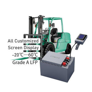 ODM 36V 400Ah 690AhフォークリフトLiFePO4バッテリー強力な大型トラックトラクション狭いアイルモーティブパワーバッテリー - Product Image 1
