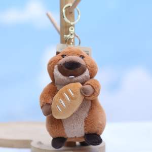 Xinhui Internet Celebrity Venta caliente lindo pequeño ratón colgante peluche juguete marmota bolsa colgante Decoración - Product Image 4