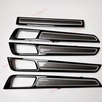 Luz ambiental LED para Porsche Cayenne 2018-2023, actualización de iluminación interior del coche, panel decorativo de fibra de carbono, lámpara de ambiente, nueva.