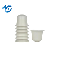 Capsules de café biodégradables en PLA organique, petites capsules en plastique, capsules de café vides avec couvercles