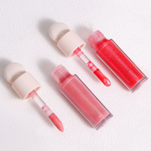 Brillo Labial Brillante, Listo para Enviar, Marca Privada, 4 Colores, Logotipo Personalizado, MOQ Bajo - Product Image 1
