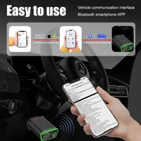 Escáner de Diagnóstico Automotriz LAUNCH AIOBD, Escaneo Completo de Sistemas con Soporte para OBDII, 10 Modos, Escáner de Diagnóstico para Automóviles, Uso con Aplicación Móvil