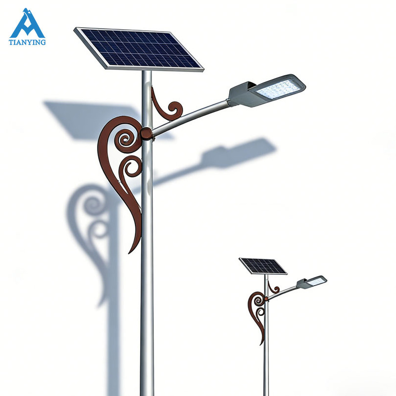 Customized Height Solar Anti Wind Single